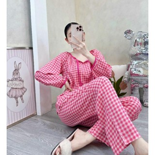  BỘ TAY DÀI CỔ TRÒN NƠ - LANH TOLE VNXK F21 