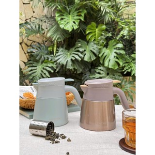 Bình giữ nhiệt pha trà kèm lõi lọc inox 304 Kaiyo 500ml, bình trà mini, khả năng giữ nhiệt đến 8 giờ