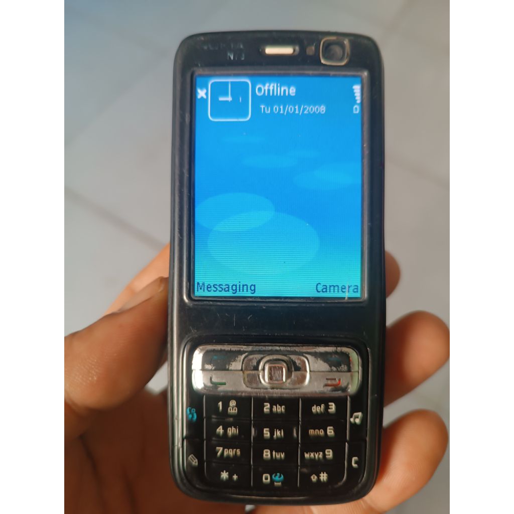 Điện thoại Nokia N73 mất nút nhựa, lỗi camera