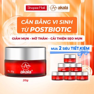  Bộ 5 Sản Phẩm Kem Mụn VeryBerry - Giảm Mụn & Bã Nhờn Mờ Thâm Dưỡng Ẩm akala 20 gram 