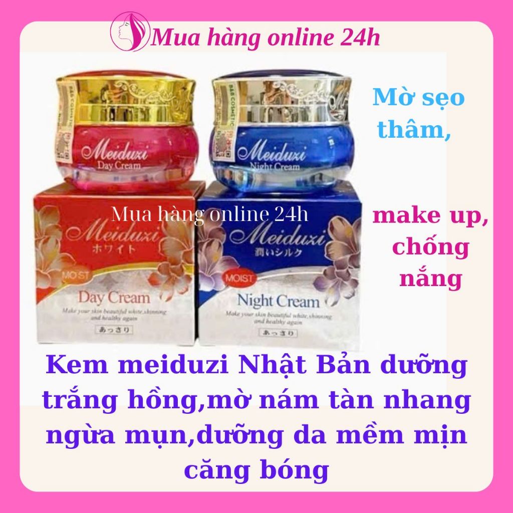 Kem meiduzi Nhật Bản 💕𝑭𝒓𝒆𝒆𝒔𝒉𝒊𝒑💕 kem meiduzi dưỡng trắng hồng xóa nám tàn nhang ngừa mụn chính hãng