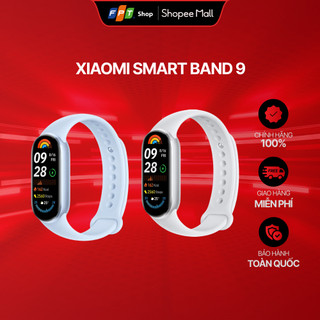 [Bảo hành 12 tháng] Vòng đeo tay thông minh Xiaomi Smart Band 9, Chống nước, SpO2