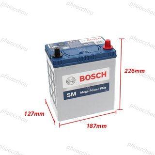 Ắc Quy BOSCH 40B19L/R (12V-35AH)