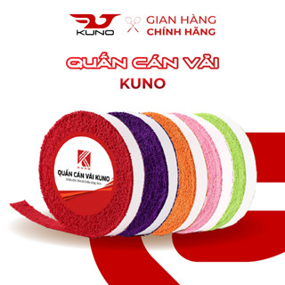 Quấn cán vải KUNO quấn cán vợt cầu lông tennis, chất liệu vải thấm hút mồ hôi tốt chống trơn trượt, loại dài 10 mét