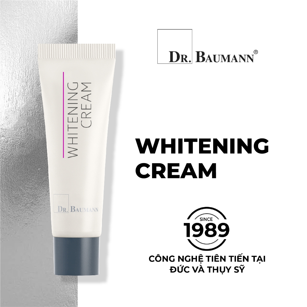 Kem Dưỡng Trắng, Mờ Nám Whitening Cream Dr.Baumann Dr.Baumann 7ML đạt chuẩn Bionome