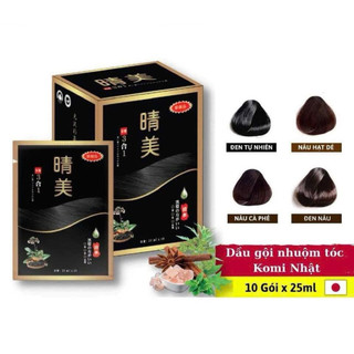 1 Gói Dầu Gội Nhuộm TÓC KOMI Nhật Bản [CHINH HANG]