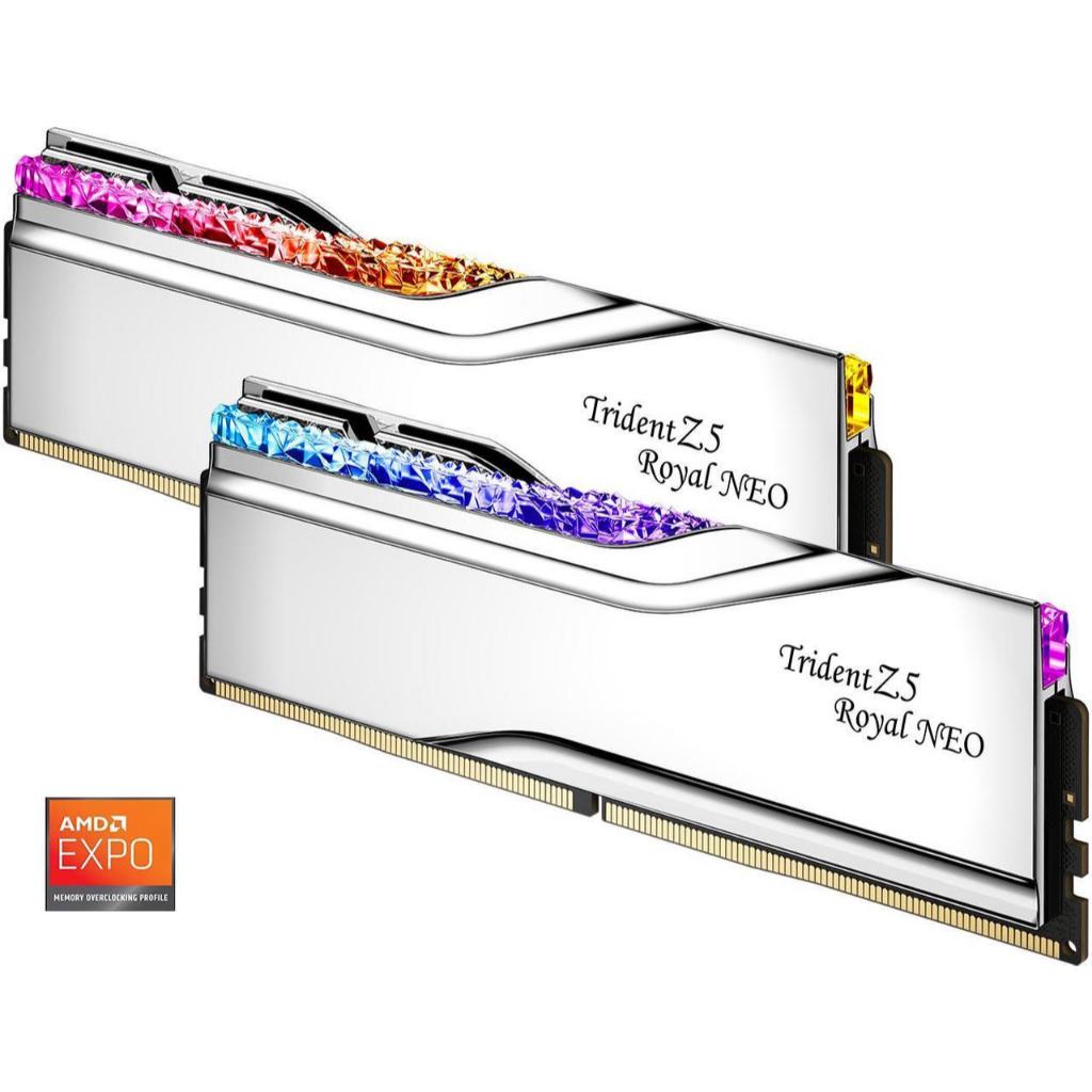 Ram GSKILL Trident Z5 Royal Neo Series (AMD Expo) DDR5 RAM 48GB (2x24GB) 8000MT/s 8000J4048G24GX2-TR