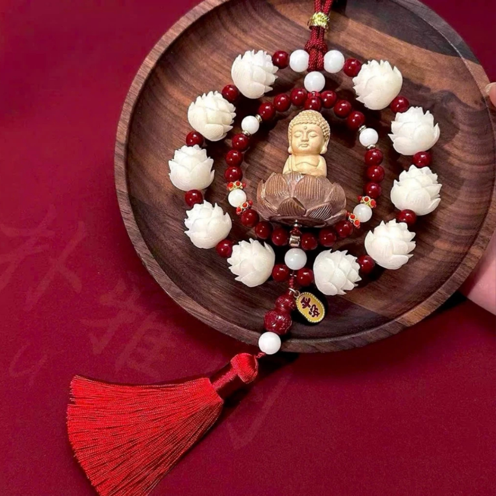 Khánh Liên hoa treo ô tô 10 sen Bình An