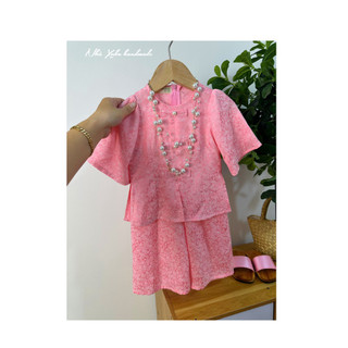 Pháp phục đi chùa Mẹ&bé gái Khánh Ân(Nhà Xuka handmade)