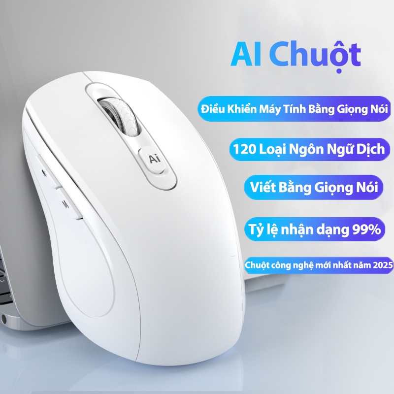  Chuột AI Thông Minh A9 A12 phiên dịch tích hợp dịch 120 ngôn ngữ,điều khiển bằng giọng nói chuột AI kết nối bluetooth 