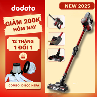 Máy hút bụi cầm tay dodoto P8 không dây đa năng, hút bụi sàn nhà, giường nệm,Bảo Hành 24 tháng