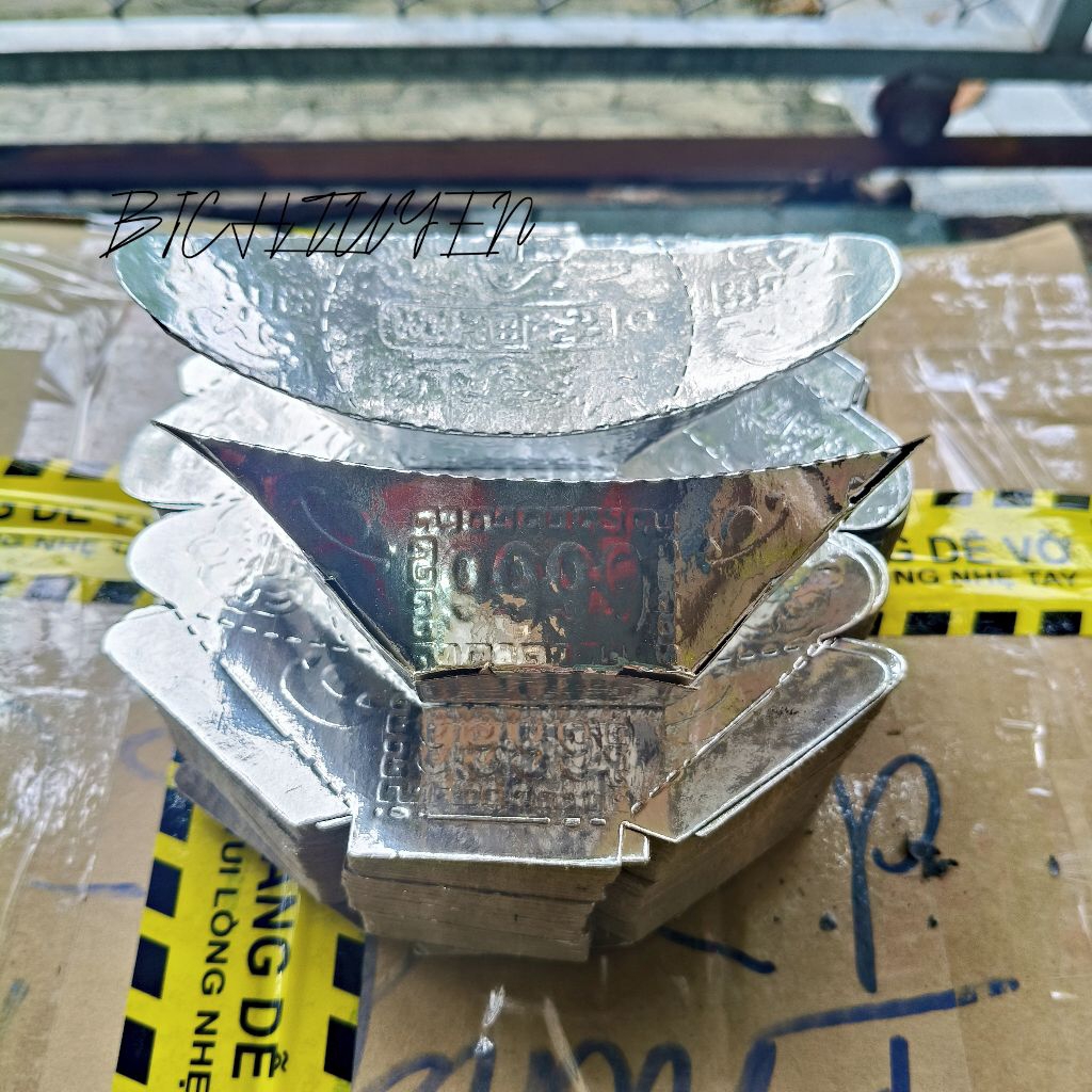 [ PHÔI VÀNG ] 195 CÁI PHÔI THỎI BẠC