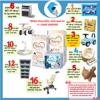 Tã/bỉm quần dán Gooby Extra/Premium đủ size M54/L50/XL48/2XL44 chống tràn hiệu quả cho bé từ 6kg - 24kg SHOPBEBAO