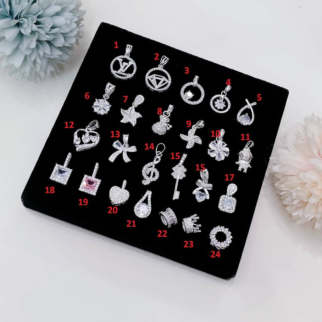 Xả kho, mặt dây chuyền nữ bạc ta các mẫu mới