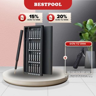 Bộ Tua Vít Đa Năng, Bộ Tô Vít Đa Năng Mini 24 Đầu Nhỏ Sửa Điện Thoại, Mở Laptop, Mắt Kính, Đồng Hồ BESTPOOL