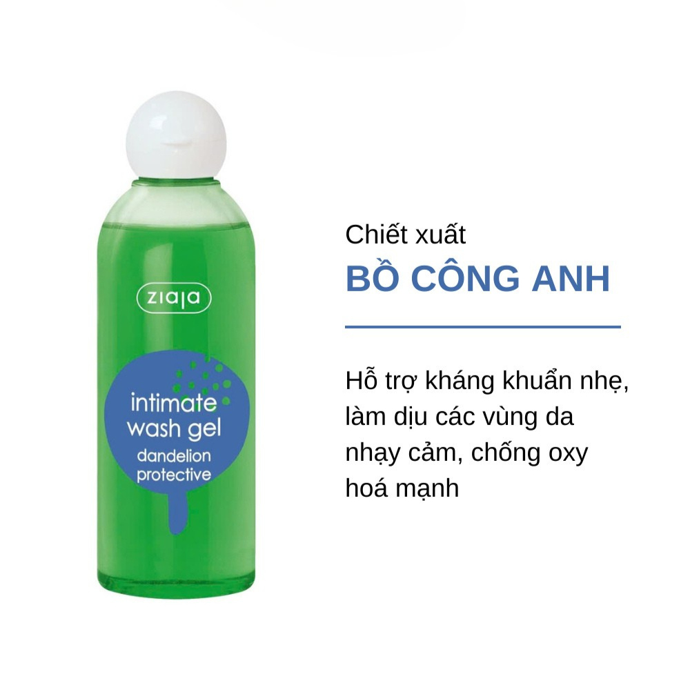 Ảnh 6 của Dung Dịch Vệ Sinh Phụ Nữ ZIAJA Intimate Xuất Xứ Ba Lan Giúp Dưỡng Ẩm, Cân Bằng PH, Khử Mùi 200ml