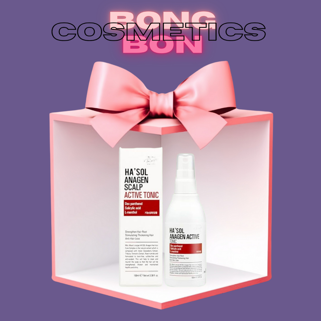 Xịt Mọc Tóc Hasol Anagen Active Tonic Dưỡng Da Đầu Nuôi Dưỡng Nang Tóc Chắc Khỏe Dành Cho Tóc Rụng M