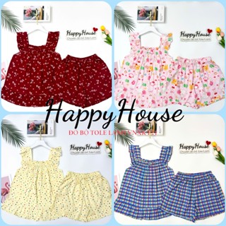 Đồ tole mặc nhà, Bộ lanh nữ đùi Cánh Tiên dây bản VNXK 40-75kg, chất tole 2 da loại 1 mềm, mịn, mát.