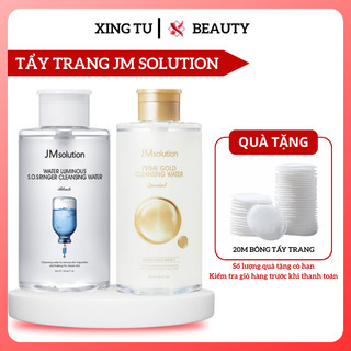  Tẩy trang JM solution Nước Tẩy Trang JM solution Hàn Quốc 500Ml 850Ml Làm Sạch Mịn Da Cấp Ẩm Dịu Nhẹ - Xingtu Beauty 