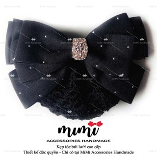   MiMi Kẹp búi lưới cao cấp   Kẹp tóc thời trang nữ  phù hợp cho văn phòng ngân hàng trung niên 