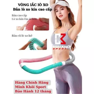 Hàng Chuẩn Lò Xo Kín Vòng Lắc Eo Giảm Mỡ Bụng Loại Đa Năng Cho Tập Eo Chân Ngực Và Lưng