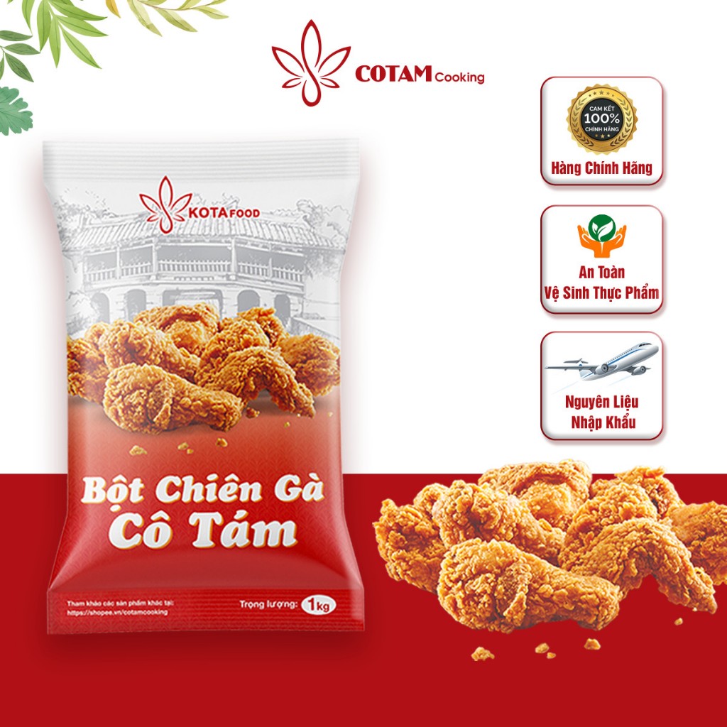 Bột chiên gà cô Tám gói 1kg