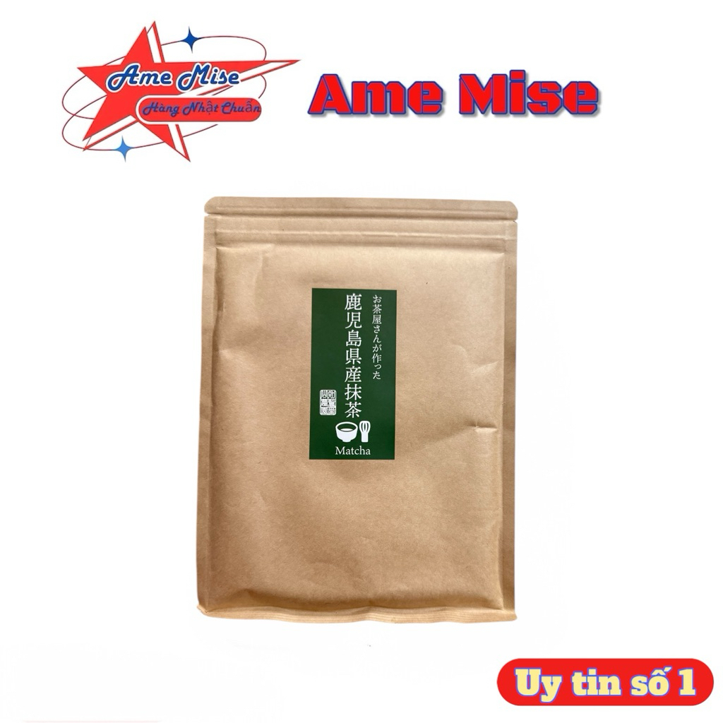 (hsd xa) Bột Matcha Kagoshima 100gram – Hương Vị Từ Nhật Bản