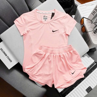 Quần Đùi Short Thể Thao Ngắn 2 Lớp Có Túi Trong Tập Pickle Ball, Gym, Yoga Nữ Logo thêu thiết kế xẻ bầu