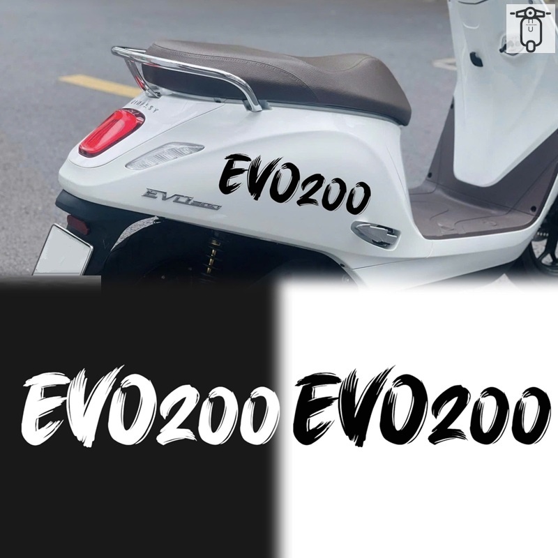 Tem Decal Chữ Evo Danh Cho Các Dòng Xe Vinfast Evo 200 Evo 200 Lite Evo Neo Evo Grand
