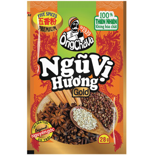  Bột Ngũ Vị Hương Gold Ông Chà Và 28gr - Hàng Chính Hãng 