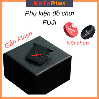 Nắp Gắn Chân Đèn Flash - Nút Chụp Cho Máy Ảnh Fuji XS10 XT30 XT20 XT4 XA7,.. Bằng Kim Loại