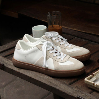  Giày thể thao Lucas Gat Shoes kiểu dáng thanh lịch làm từ da bò thật tối giản gọn gàng 