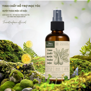 Tinh chất xịt mọc tóc bưởi thảo mộc Thenaturfarm [ Hỗ trợ mọc tóc, giảm giãy rụng & phục hồi tóc hư tổn 100ML ]
