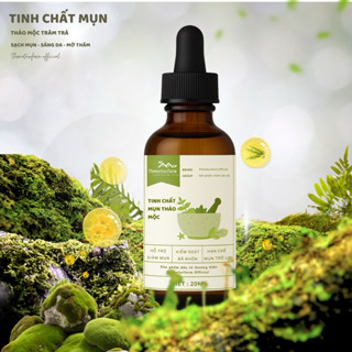  Tinh chất mụn dược liệu Thenaturfarm   20ML   sạch mụn ngăn ngừa mụn tái phát mờ thâm mụn   Cao mụn thảo dược lá nam   