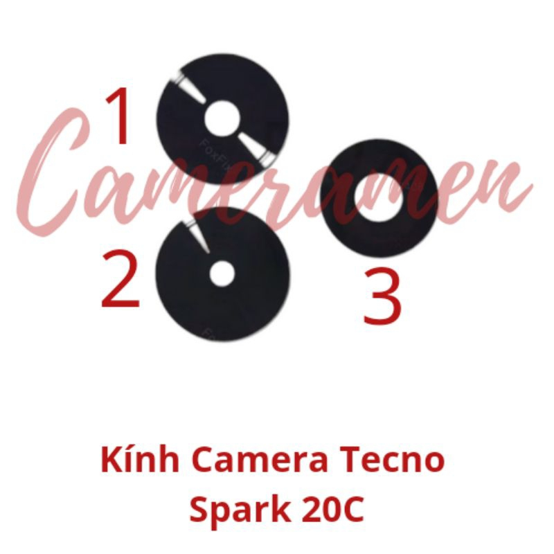 Kính Camera Tecno Spark 20C / Spark20 ĐP