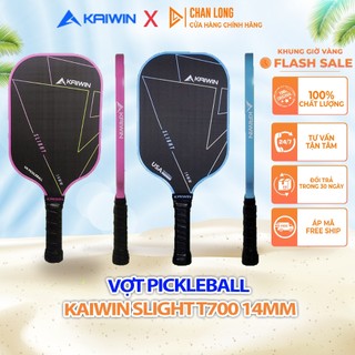 Vợt Pickleball Kaiwin Slight T700 14mm – Mặt Carbon T700, Lõi Tổ Ong PP, Kiểm Soát Tốt, Ép Nóng Toàn Thân - Chính Hãng