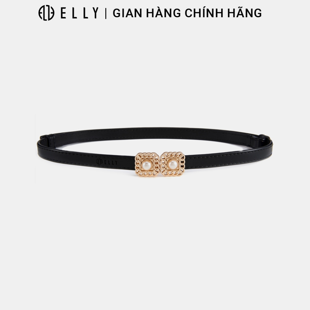 [Deal sang chảnh]  Dây lưng nữ cao cấp da thật ELLY – ED39