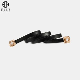 [Deal sang chảnh]  Dây lưng nữ cao cấp da thật ELLY – ED39