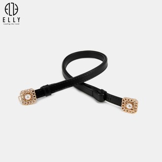 [Deal sang chảnh]  Dây lưng nữ cao cấp da thật ELLY – ED39