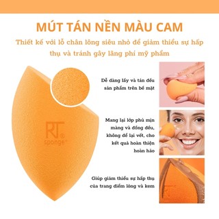 Mút Tán Kem Nền RT Real Techniques Miracle Complexion Sponge 91566 (mới)