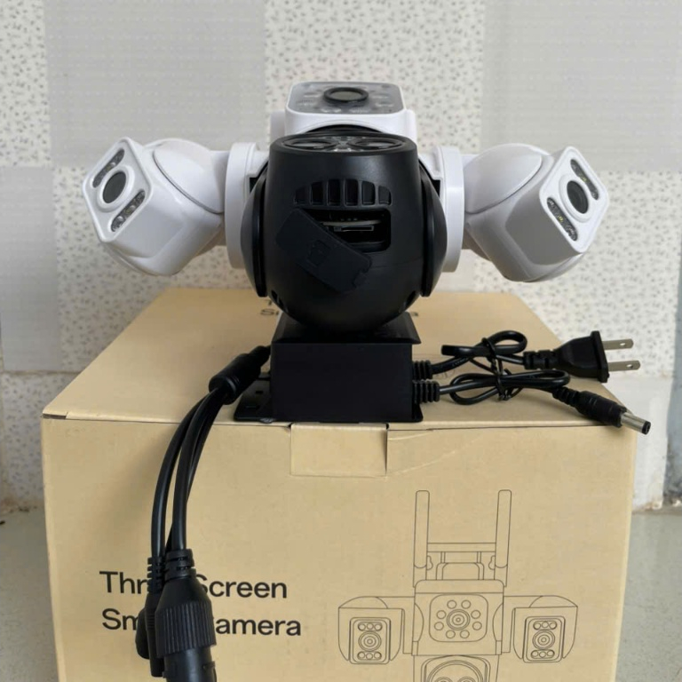 Camera Wifi Yoosee Mắt Zoom F60JD - 4 Ống Kính Xem 3 Khung Hình Rõ Nét Xoay Độc Lập 4 Chiều Đàm Thoại 2 Chiều Tiện Lợi | BigBuy360 - bigbuy360.vn