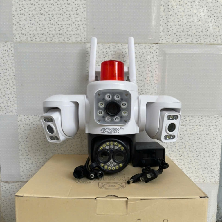 Camera Wifi Yoosee Mắt Zoom F60JD - 4 Ống Kính Xem 3 Khung Hình Rõ Nét Xoay Độc Lập 4 Chiều Đàm Thoại 2 Chiều Tiện Lợi | BigBuy360 - bigbuy360.vn