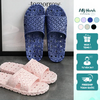  Dép đi trong nhà dép mang trong nhà lỗ massage chân đi trong văn phòng nhà tắm Siêu Êm SP79 