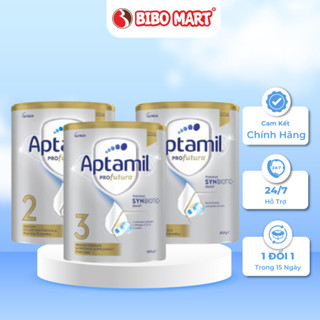 Sữa Bột Aptamil Bạc Profutura Úc Số 1 2 3 Phát Triển Toàn Diện Cho Bé Lon 900g - Bibo Mart