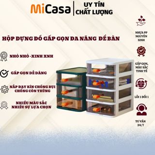  Hộp Đựng Toshudo Văn Phòng Phẩm Mỹ Phẩm Đồ Dùng Cá Nhân Đa Năng Thông Minh 