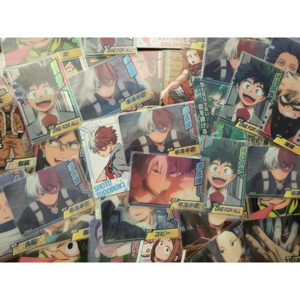 Card metal Boku no hero Academia/ My hero Academia  - Học viện anh hùng