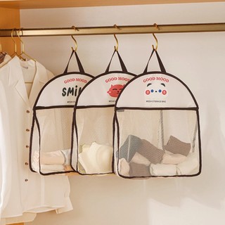  SET 3 Túi lưới treo đồ lót tất vớ đa năng Giỏ đựng đồ treo trường để đồ dùng cá nhân tiện lợi 