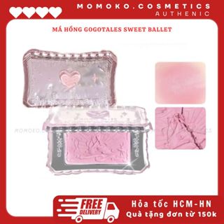   GOGOTALES  Phấn Má Hồng GogoTales Sweet Ballet GT781 - GOGO TALES Tone Màu Tự Nhiên Momokocosmetics 