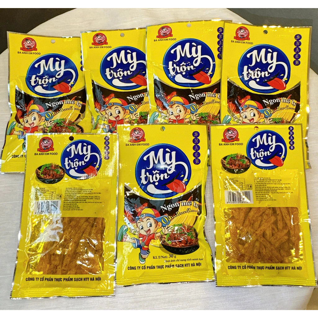 Snack Mỳ Trộn Ba Anh Em Food Cay Cay nội địa MOLAGO FOODS