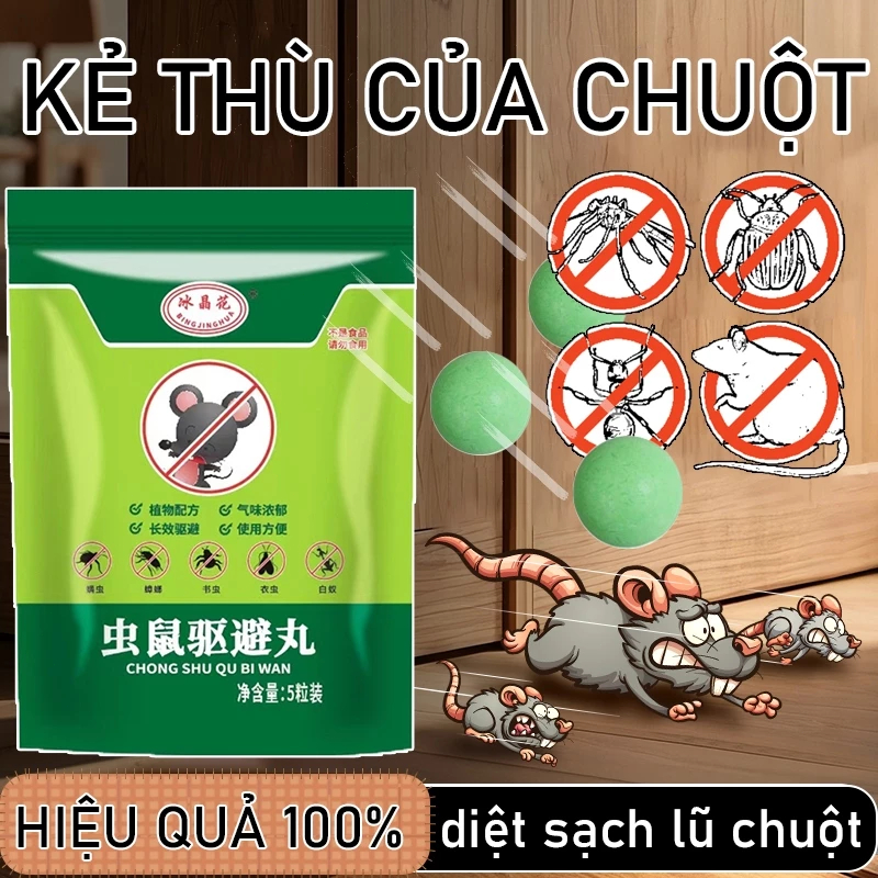 MiraLife Viên đuổi côn trùng chuột cho nội thất ô tô và nhà bếp Hiệu quả mạnh an toàn